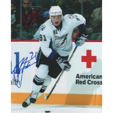 Steven Stamkos signed 8 x 10 photo COA